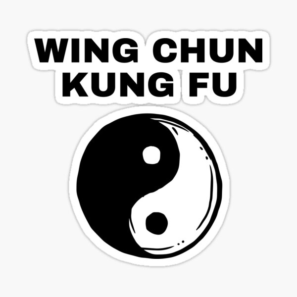 Item preview, Wing Chun Kung Fu Yin Yang Design designed and sold by TeevesROCTees.