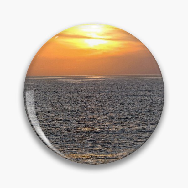 Item preview, Golden Sunset Clouds Over Sea Seascape designed and sold by worldways.