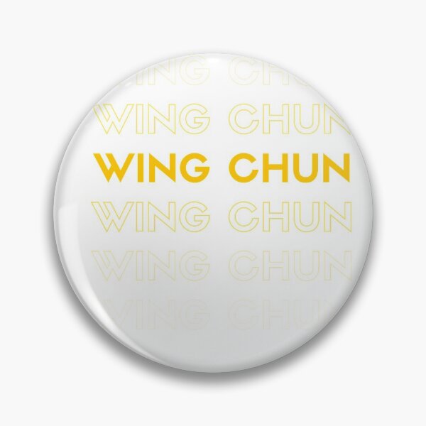 Item preview, Retro Wing Chun Kung Fu Text Design designed and sold by TeevesROCTees.