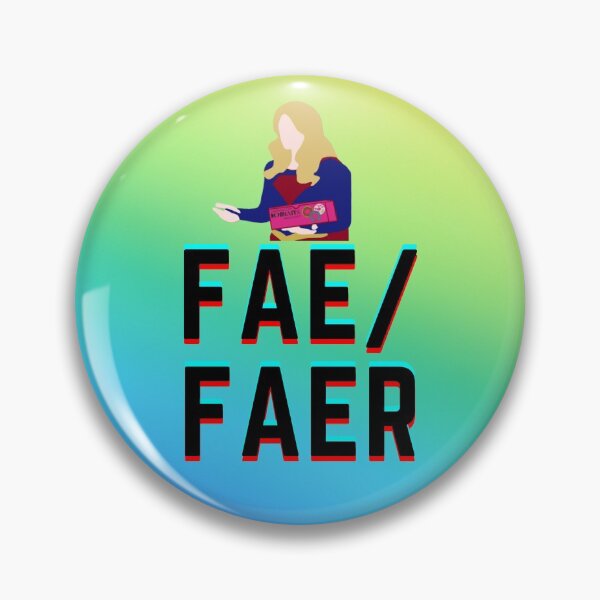 Item preview, Super Donuts Fae/Faer Pronoun designed and sold by Vancouver-Girl.