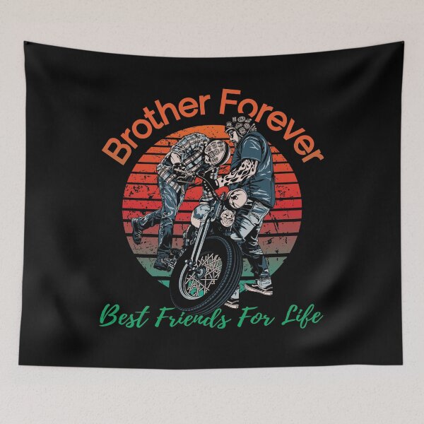 Item preview, Brother Forever, Best friends for life, friendship, brotherhood designed and sold by Lekrock.
