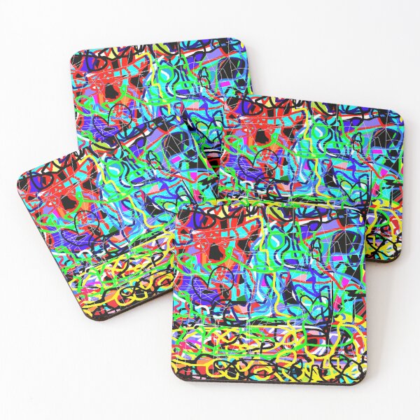 Item preview, Color  Fluidity, an abstract digital piece designed and sold by Art With Impact – Statement Art & Apparel for Deep Thinkers.