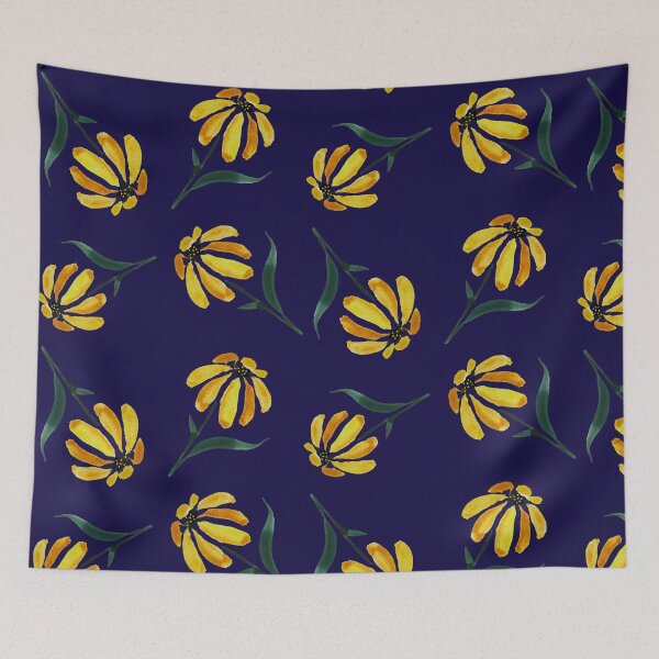 Item preview, Watercolor Black Eyed Susan designed and sold by Gina Dell.