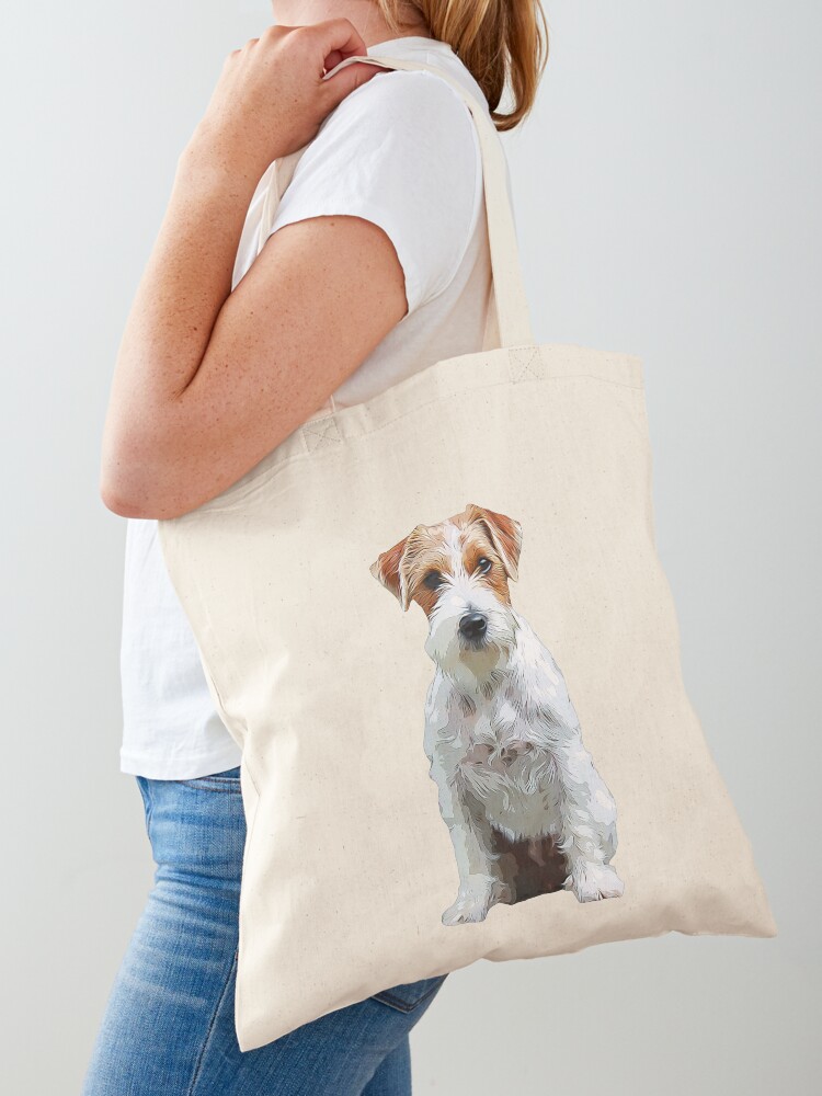 Jack Russell Terrier Rough Coat Tote Bag for Sale by Elarex Redbubble