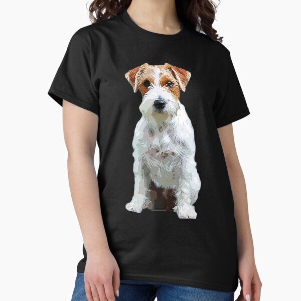 Vista previa del artículo con la obra «Pelaje áspero del Jack Russell Terrier», diseñado y vendido por Elarex.