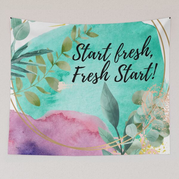 Item preview, Start Fresh, Be inspired! designed and sold by GrittyCath.