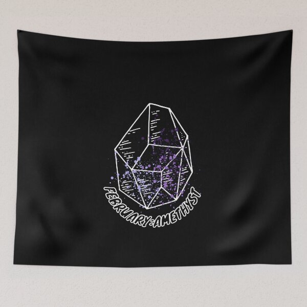 Item preview, February Amethyst Colors Birthstone Design designed and sold by LaurensFortune.