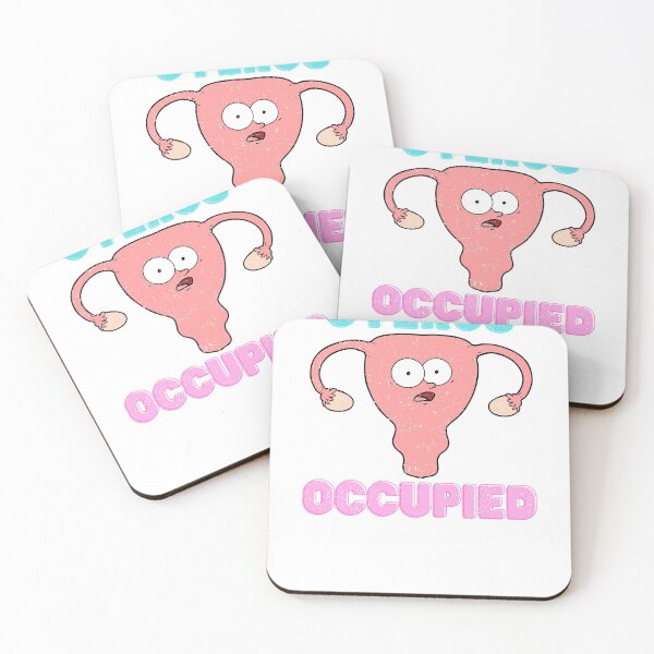 Item preview, Funny Uterus Occupied Pregnancy Design designed and sold by TeevesROCTees.