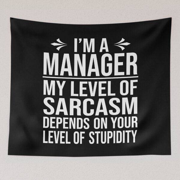 Item preview, manager saying funny manager gift designed and sold by alaechamlal.