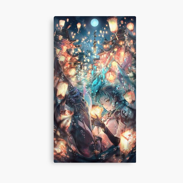 Genshin Impact Xiao (Conception artistique) Impression sur toile