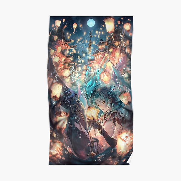 Genshin Impact Xiao (Kunstdesign) Poster
