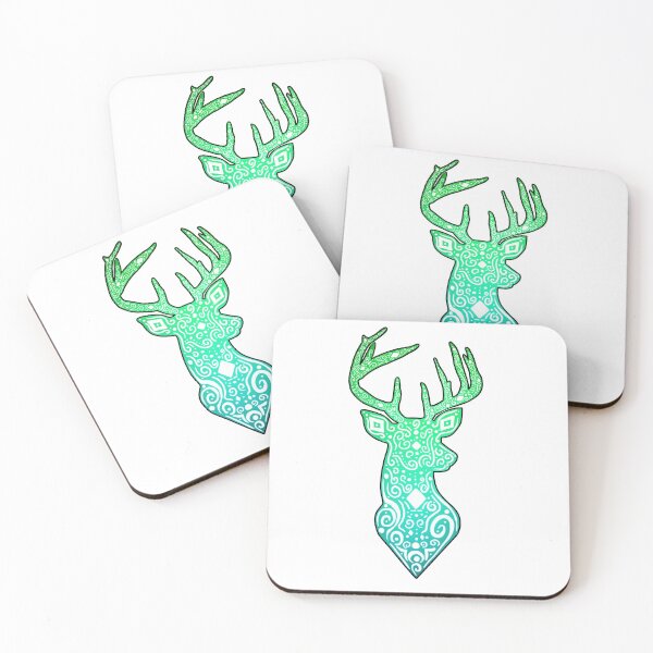 Item preview, Whimsical Green Deer designed and sold by brienee.