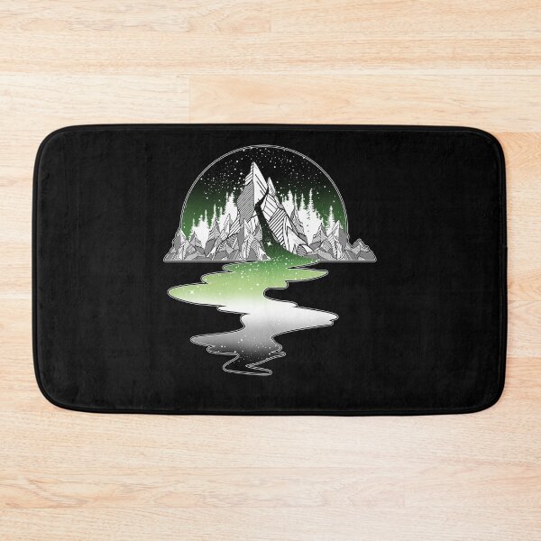 Item preview, Aromantic Mountain River designed and sold by Clara Hollins.