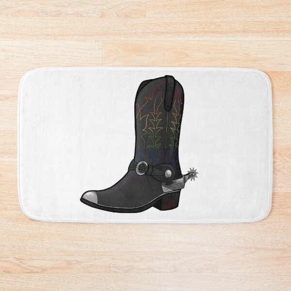 Item preview, Rainbow Pride Cowboy Boot designed and sold by ratshitcrazy.