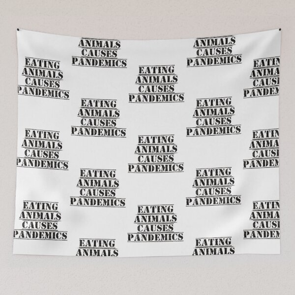 Item preview, Eating Animals Causes Pandemics designed and sold by BtheLight.