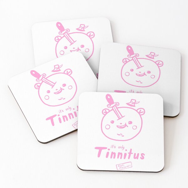 Item preview, Es solo tinnitus (rosa) designed and sold by marcelo-perin.