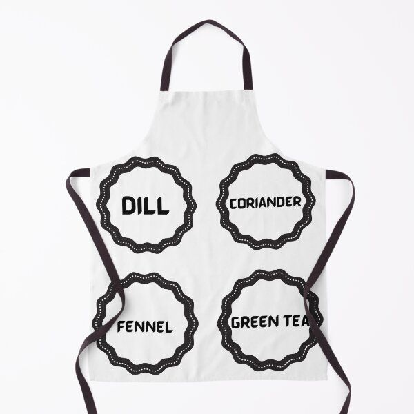 Item preview, Kitchen Herbs, Dill, Coriander, Fennel, Green Tea designed and sold by KrisantoArts.