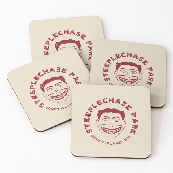 Item preview, Steeplechase Park, Coney Island (Red) designed and sold by deadmansupplyco.