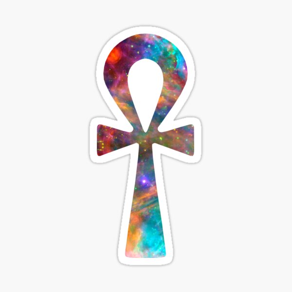 Cosmic Ankh Sticker