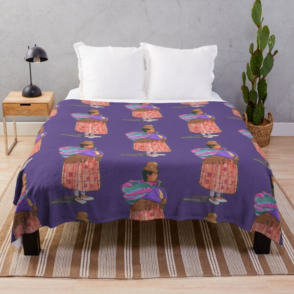 Item preview, Cholita Bolivian Woman v.1 designed and sold by RiverbyNight.