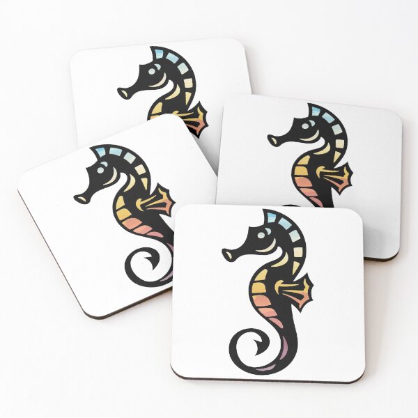 Item preview, Sunset Seahorse designed and sold by BuzzySpaceBee.