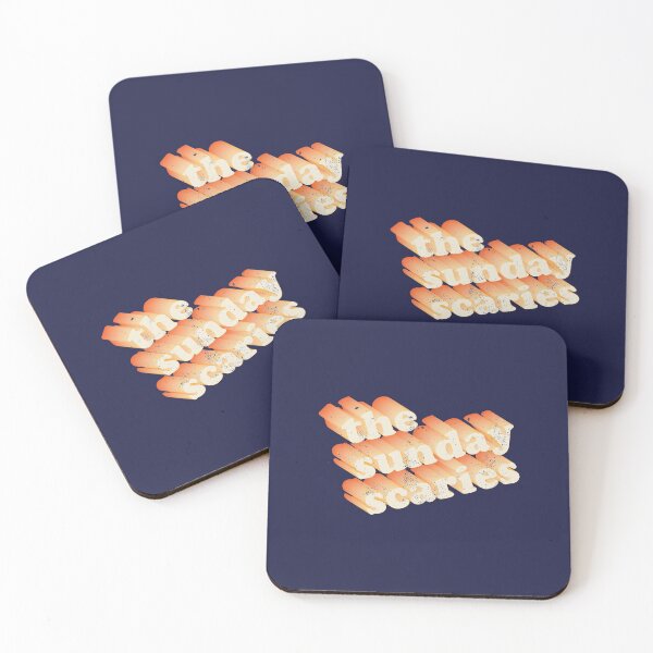 Item preview, Sunday Scaries Depression Humor Typography designed and sold by Creatively Torn.