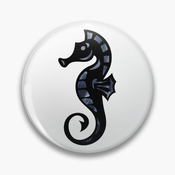 Item preview, Smoke Seahorse designed and sold by BuzzySpaceBee.