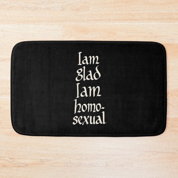 Item preview, Glad Homosexual designed and sold by mistersandell.