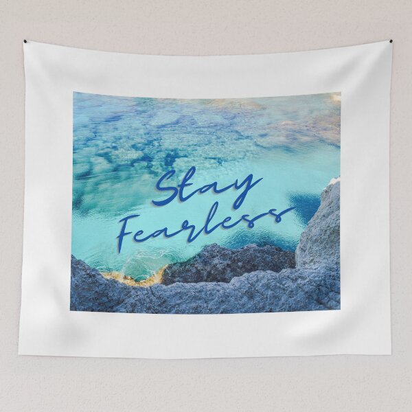 Item preview, Stay Fearless Ocean Afirmación designed and sold by StellaLily.