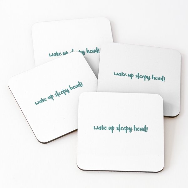 Item preview, wake up sleepy head designed and sold by yourlocalhuman.