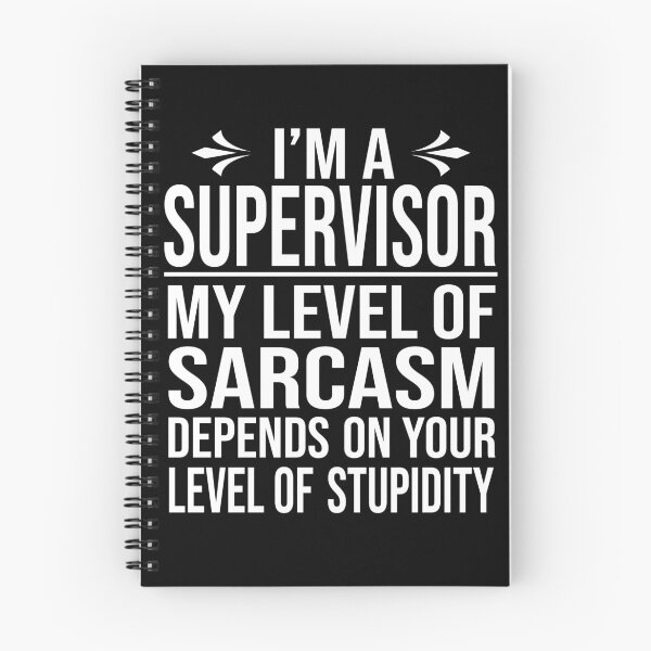 Item preview, supervisor saying funny supervisor gift designed and sold by alaechamlal.