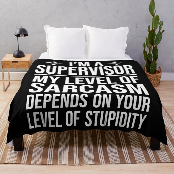 Item preview, supervisor saying funny supervisor gift designed and sold by alaechamlal.