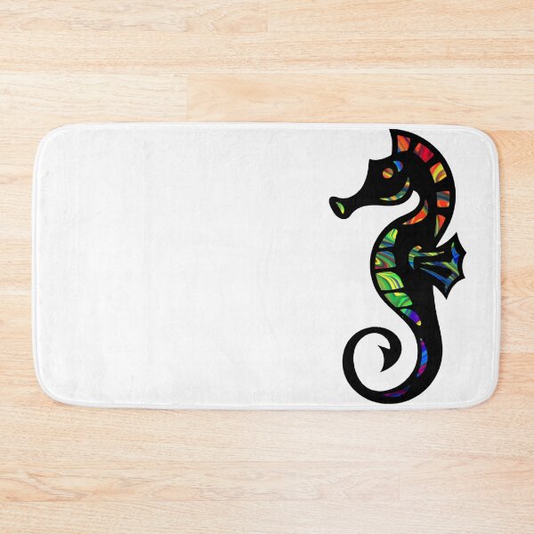 Item preview, Marbled Rainbow Seahorse designed and sold by BuzzySpaceBee.