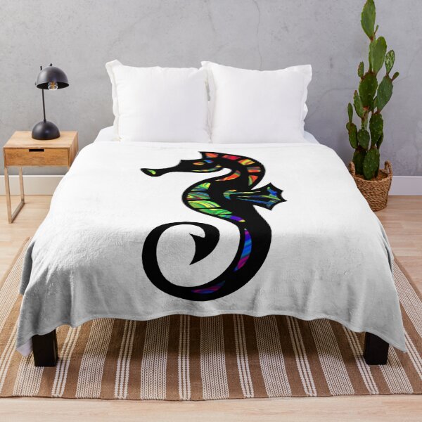 Item preview, Marbled Rainbow Seahorse designed and sold by BuzzySpaceBee.