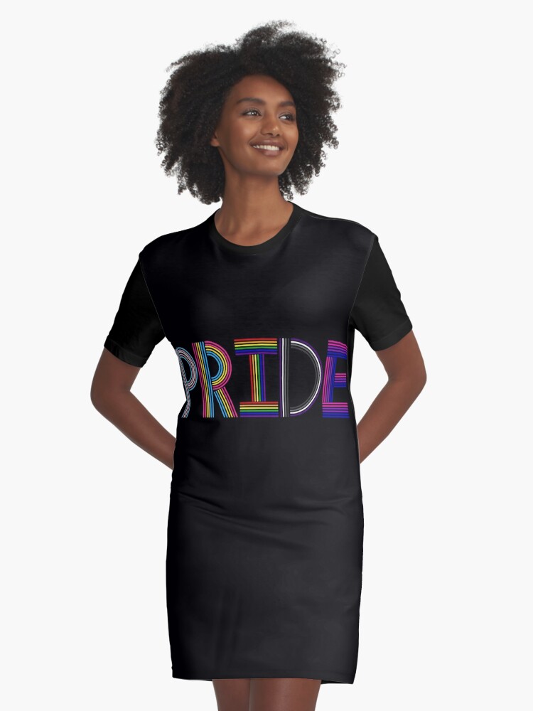 pride t shirt dress