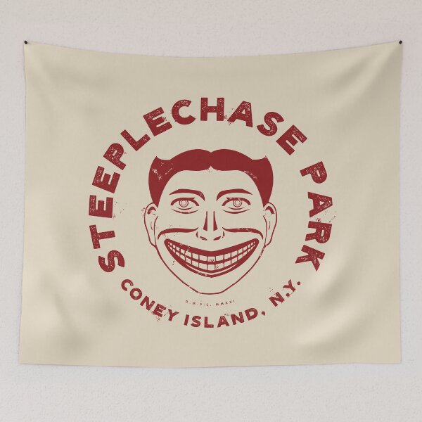 Item preview, Steeplechase Park, Coney Island (Red) designed and sold by deadmansupplyco.