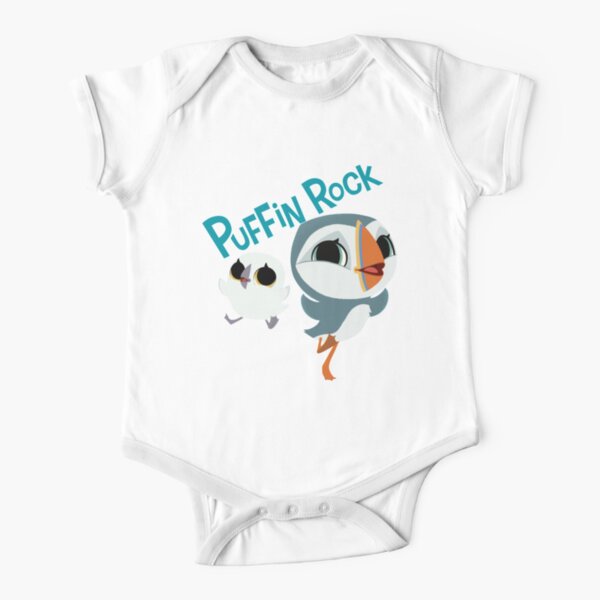 puffin rock Short Sleeve Baby One-Piece