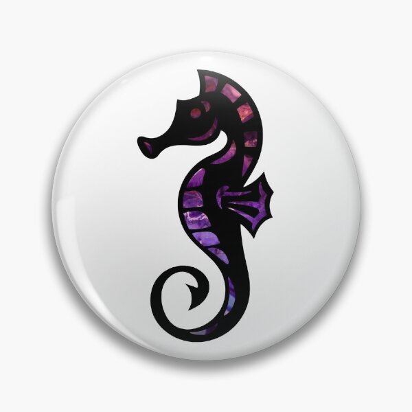 Item preview, Amethyst Seahorse designed and sold by BuzzySpaceBee.