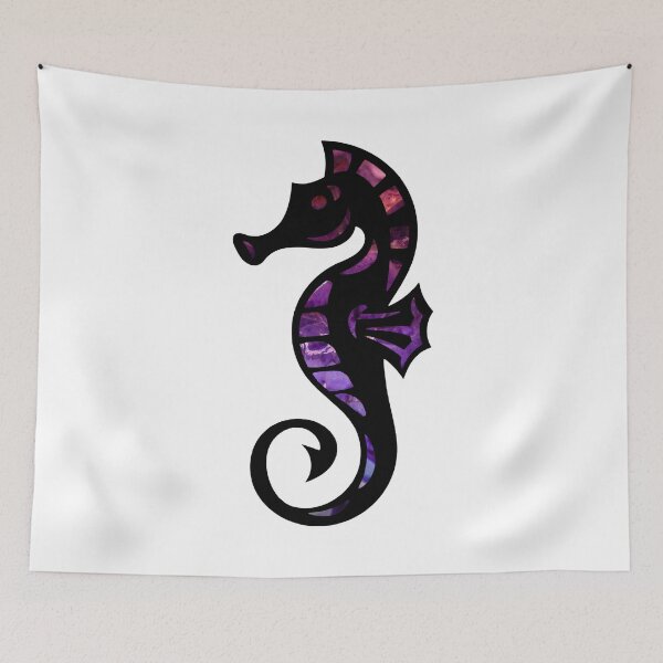 Item preview, Amethyst Seahorse designed and sold by BuzzySpaceBee.