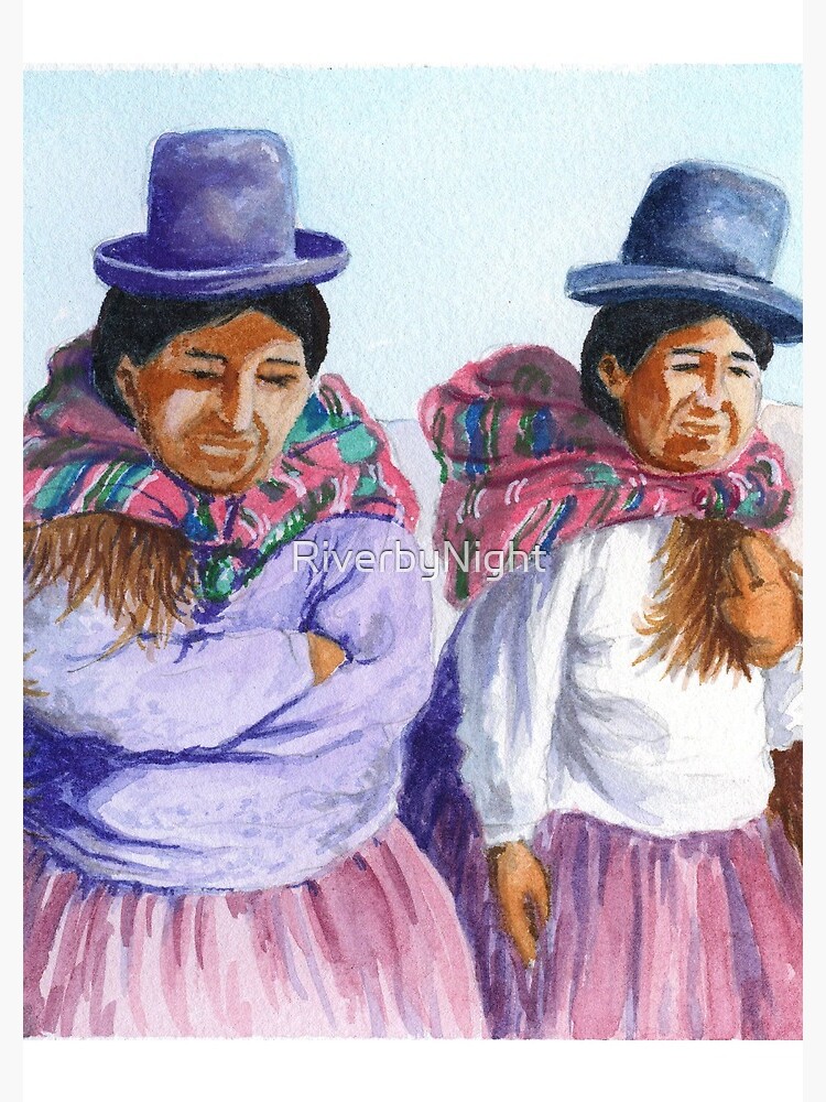Tres cholitas | Cuaderno de espiral