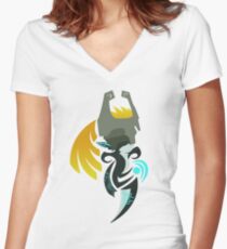 Hour of Twilight - Midna Women's Fitted V-Neck T-Shirt