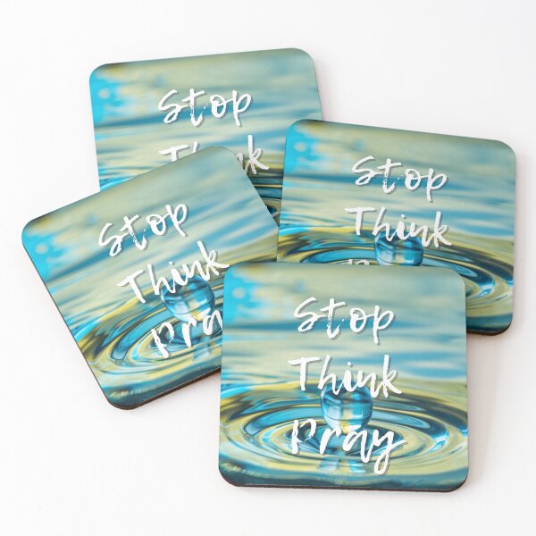 Item preview, Water Drop | Stop, Think, & Pray designed and sold by AdoptKM.