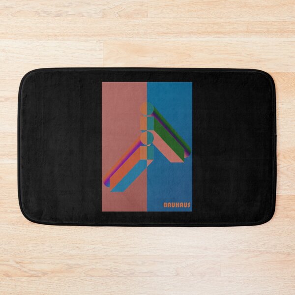 Item preview, Bauhaus - Retro / Art Deco architecture discipline from Berlin, Germany - Available in posters, etc - Rust Navy Beams designed and sold by crazycollective.
