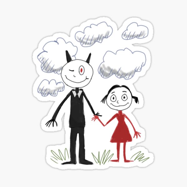 Lucifer Drawing par Trixie Netflix Series (autocollant et plus) Sticker