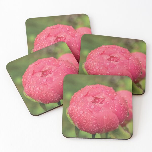 Item preview, Rain Drops on Peony designed and sold by EagleRockDesign.