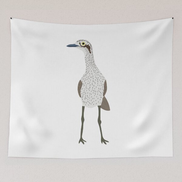 Item preview, Bush-stone Curlew on White designed and sold by Digitaldingo.