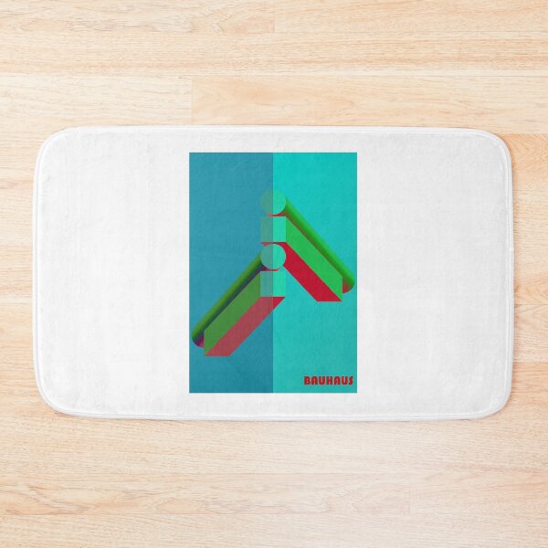 Item preview, Bauhaus - Retro / Art Deco architecture discipline from Berlin, Germany - Available in posters, etc - Green Beams on White designed and sold by crazycollective.