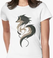 Hour of Twilight - Wolf Link Women's Fitted T-Shirt