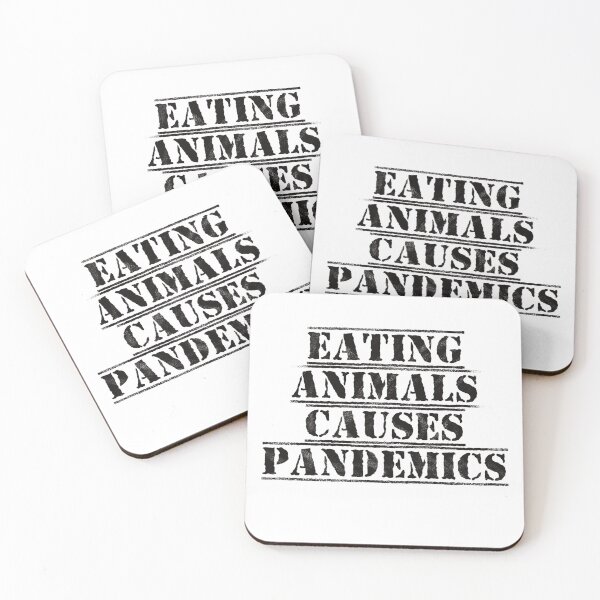 Item preview, Eating Animals Causes Pandemics designed and sold by BtheLight.
