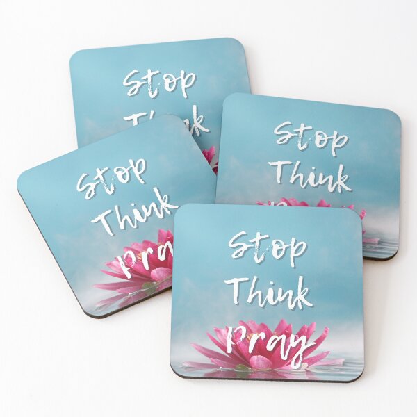 Item preview, Flower in the Water | Stop, Think, & Pray designed and sold by AdoptKM.